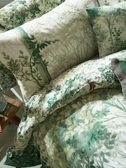 Graham & Brown Green Coppice Forest 100% Cotton Duvet Cover and Pillowcase Set - Image 3 of 7