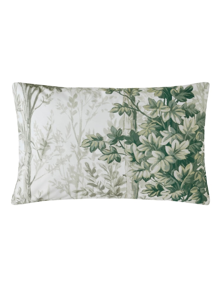 Graham & Brown Green Coppice Forest 100% Cotton Duvet Cover and Pillowcase Set - Image 7 of 7