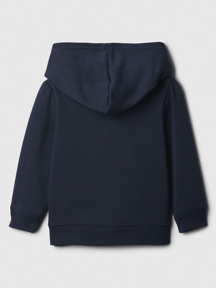 Azul marino - Sudadera con capucha y logo de Gap (6meses-5años) - Imagen 2 de 3