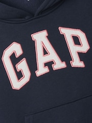 Azul marino - Sudadera con capucha y logo de Gap (6meses-5años) - Imagen 3 de 3