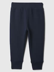 Gap Navy Blue Logo Pull On Fleece-Lined Joggers (Newborn-5yrs) - Image 6 of 7