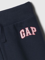 Gap Navy Blue Logo Pull On Fleece-Lined Joggers (Newborn-5yrs) - Image 7 of 7