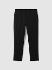 Reiss Black Eastbury Reg Cotton Blend Chinos - Image 2 of 6