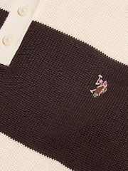 U.S. Polo Assn. Striped Knit Rugby Jumper - Bilde 6 av 6