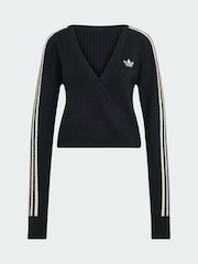 adidas Originals Adidas Originals By Jennie Knitted Wrap Around Cardigan - Bilde 5 av 5