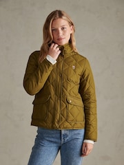 Grön - U.S. Polo Assn Diamantquiltad jacka - Bild 5 av 10
