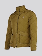 Grön - U.S. Polo Assn Diamantquiltad jacka - Bild 7 av 10
