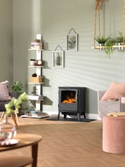 Dimplex Black Bari Optiflame 2D Flame Effect Stove - Image 3 of 8