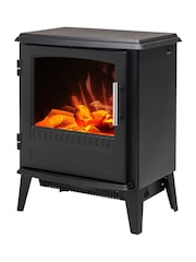Dimplex Black Bari Optiflame 2D Flame Effect Stove - Image 5 of 8