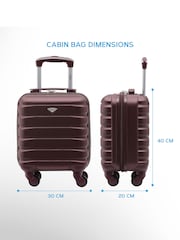 Flight Knight Lightweight 4 Wheel ABS Hard Case Suitcases Cabin Carry On Hand Luggage Approved for Over 100 Airlines - Image 2 of 7