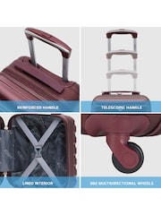Flight Knight Lightweight 4 Wheel ABS Hard Case Suitcases Cabin Carry On Hand Luggage Approved for Over 100 Airlines - Image 7 of 7