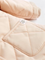 Cream Baby Quilted Jacket (0mths-2yrs) - Image 5 of 5