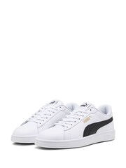 Puma White Black Smash 3.0 L Trainers - Image 3 of 8