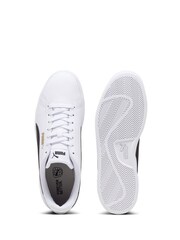 Puma White Black Smash 3.0 L Trainers - Image 4 of 8