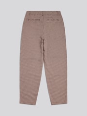 U.S. Polo Assn. Brown Check Tapered Trousers - Image 6 of 7