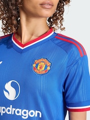 adidas Blue Manchester United 26/27 Away Jersey - Image 3 of 5