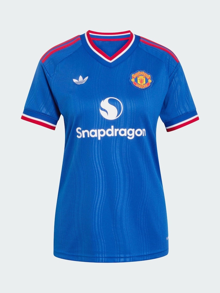 adidas Blue Manchester United 26/27 Away Jersey - Image 5 of 5 adidas Blue Manchester United 26/27 Away Jersey - Image 5 of 5