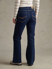 U.S. Polo Assn Blue Pocket Front Flared Jeans - Image 4 of 10