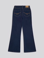 U.S. Polo Assn Blue Pocket Front Flared Jeans - Image 8 of 10