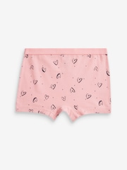Pink/Lilac/Yellow Shorts 5 Pack (2-16yrs) - Image 4 of 5