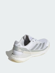 adidas White Crazyquick Boost Padel Shoes - Image 2 of 4