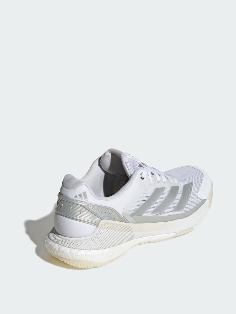 adidas White Crazyquick Boost Padel Shoes - Image 2 of 4 adidas White Crazyquick Boost Padel Shoes - Image 2 of 4