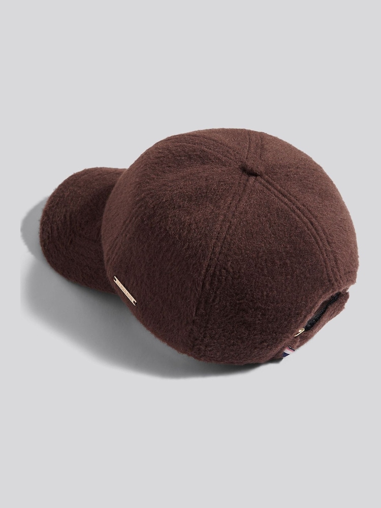 U.S. Polo Assn Brown Brushed Baseball Cap - Image 2 of 3 U.S. Polo Assn Brown Brushed Baseball Cap - Image 2 of 3