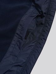 U.S. Polo Assn Blue Corduroy-Trim Quilted Hacking Gilet - Image 10 of 10