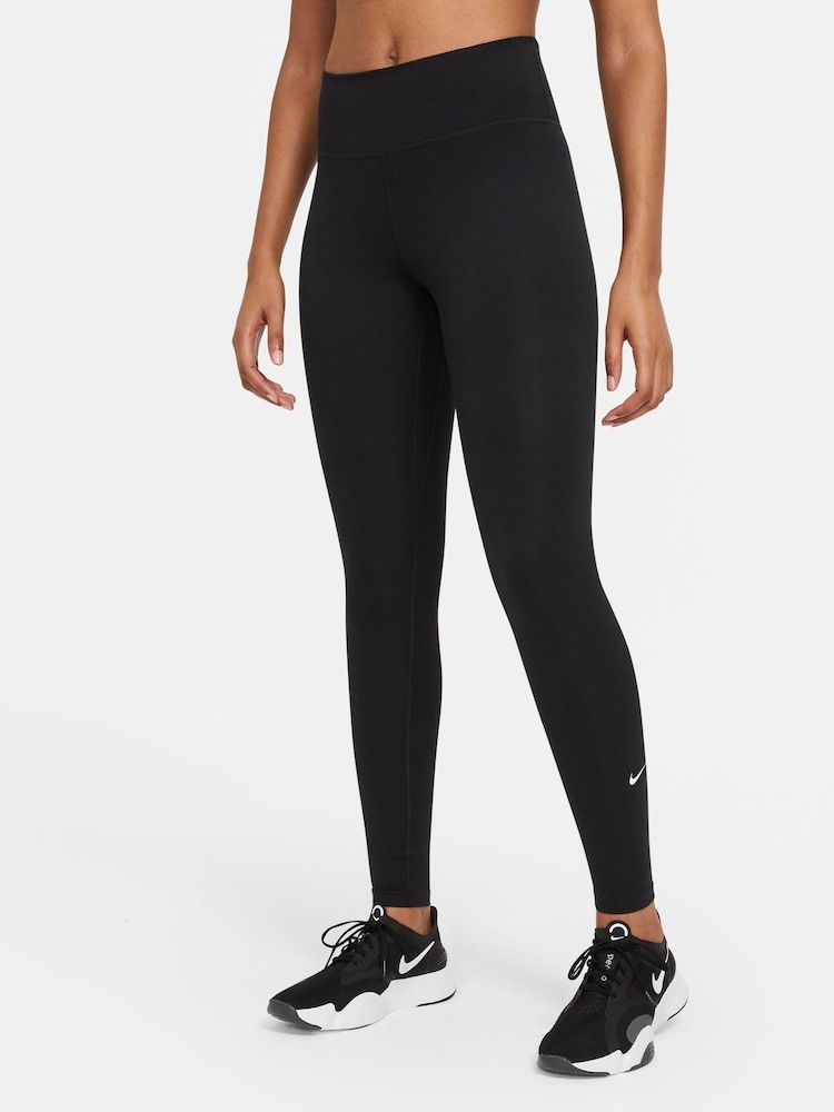 Nike Black One Leggings - Image 1 of 6