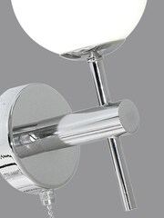 Searchlight Chrome Broadway Wall Bracket With Opal Glass - Image 3 of 3
