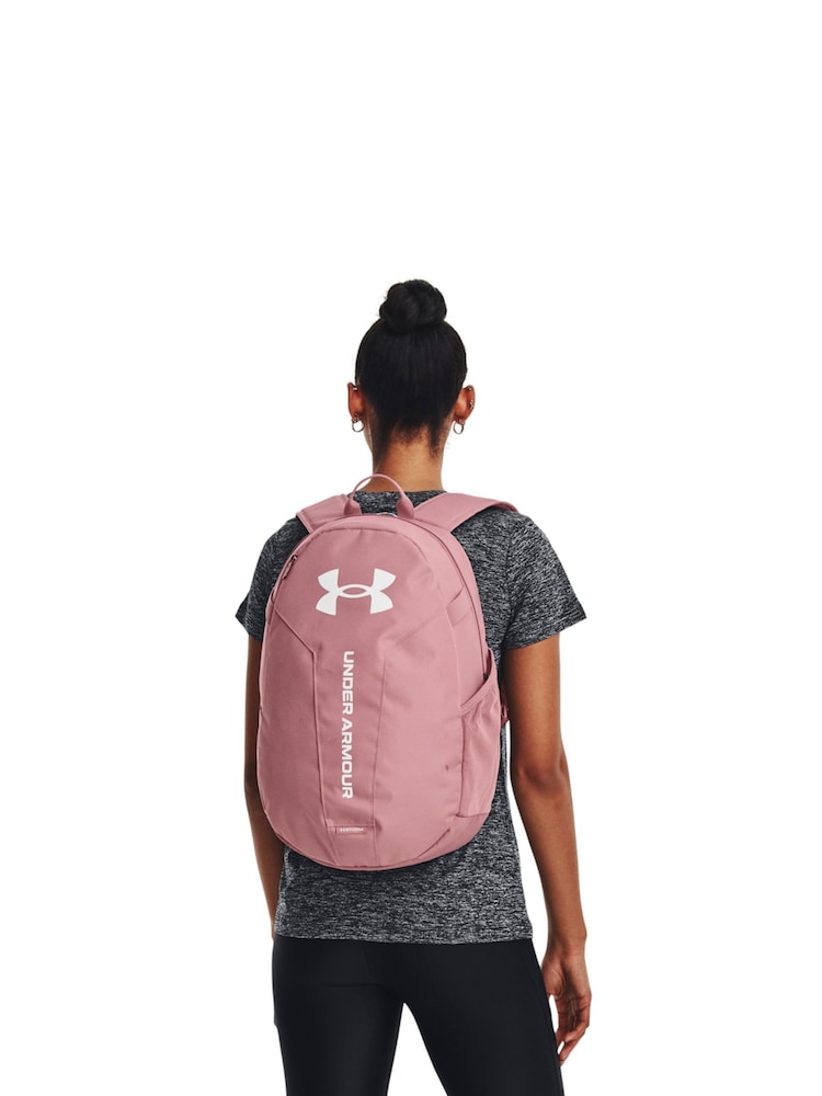 Under Armour Light Pink Hustle Lite Backpack - Image 1 of 6