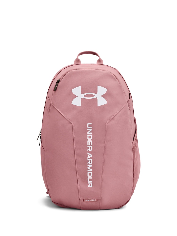 Under Armour Light Pink Hustle Lite Backpack - Image 2 of 6