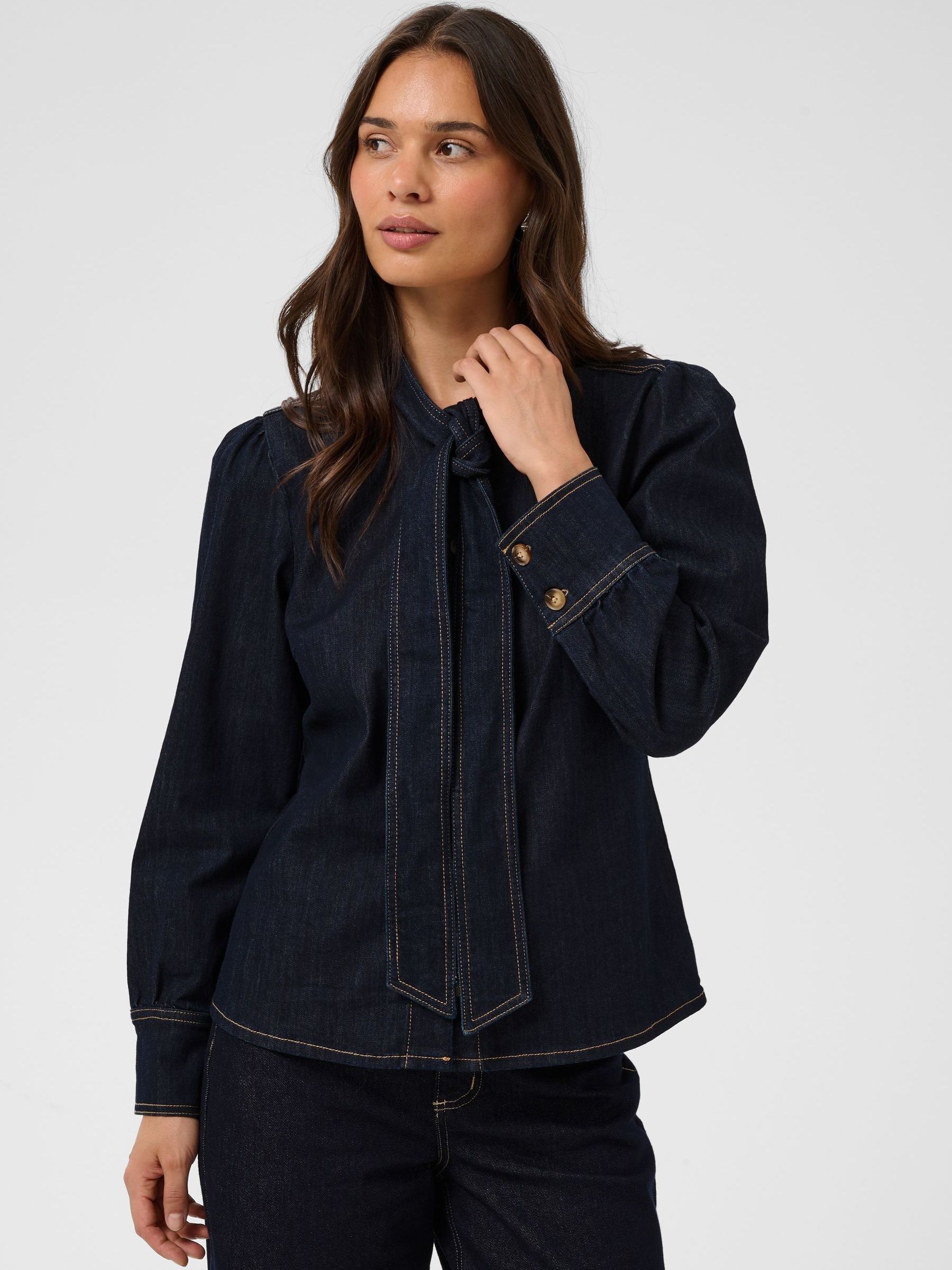 Kaffe Women's Bleu Blouse Molly - Image 2