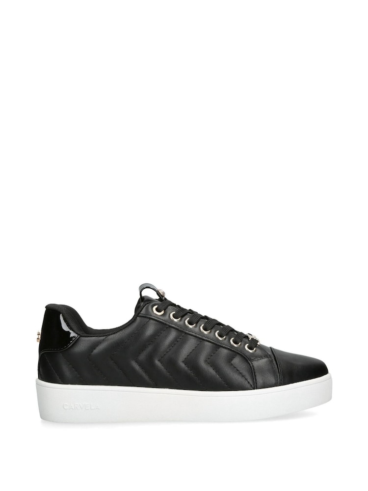 Carvela Joyful Quilt Trainers - Image 2 of 5 Carvela Joyful Quilt Trainers - Image 2 of 5