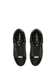 Carvela Black Joyful Quilt Trainers - Image 7 of 7