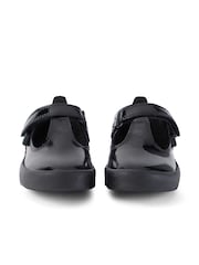 Kickers Black Infants Kariko T-Bar Patent Leather Hook And Loop Shoes - Image 4 of 8