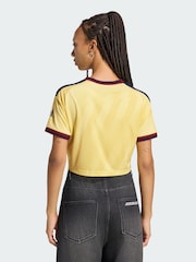 adidas Yellow Arsenal Fc 26/27 Third Cropped Jersey - Image 2 of 5