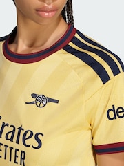adidas Yellow Arsenal Fc 26/27 Third Cropped Jersey - Image 3 of 5