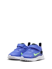 Nike Blue Infant Revolution 7 Trainers - Image 6 of 11