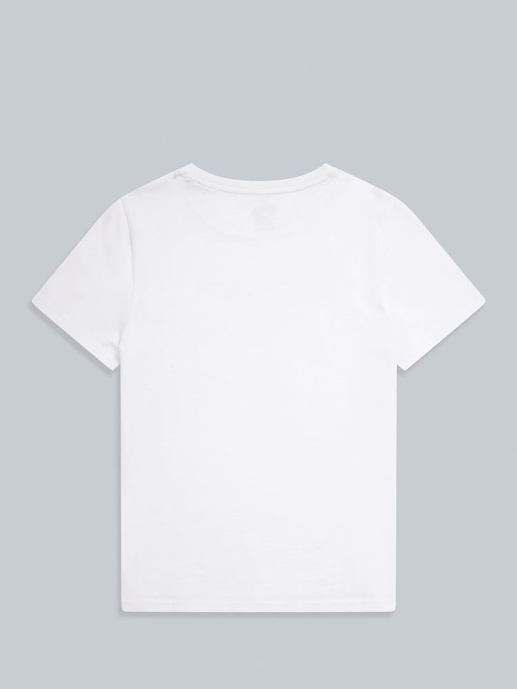 Animal White Ecru Womens Marina Logo T-Shirt - Image 7 of 7 Animal White Ecru Womens Marina Logo T-Shirt - Image 7 of 7