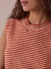 Celtic & Co. Orange Donegal Crew Neck Tank - Image 5 of 9