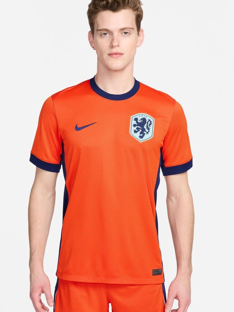 Nike Orange Dri-FIT Netherlands Stadium Home Football Shirt - Image 1 of 9