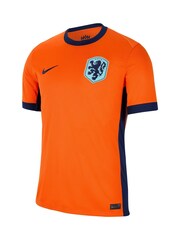 Nike Orange Dri-FIT Netherlands Stadium Home Football Shirt - Image 4 of 9
