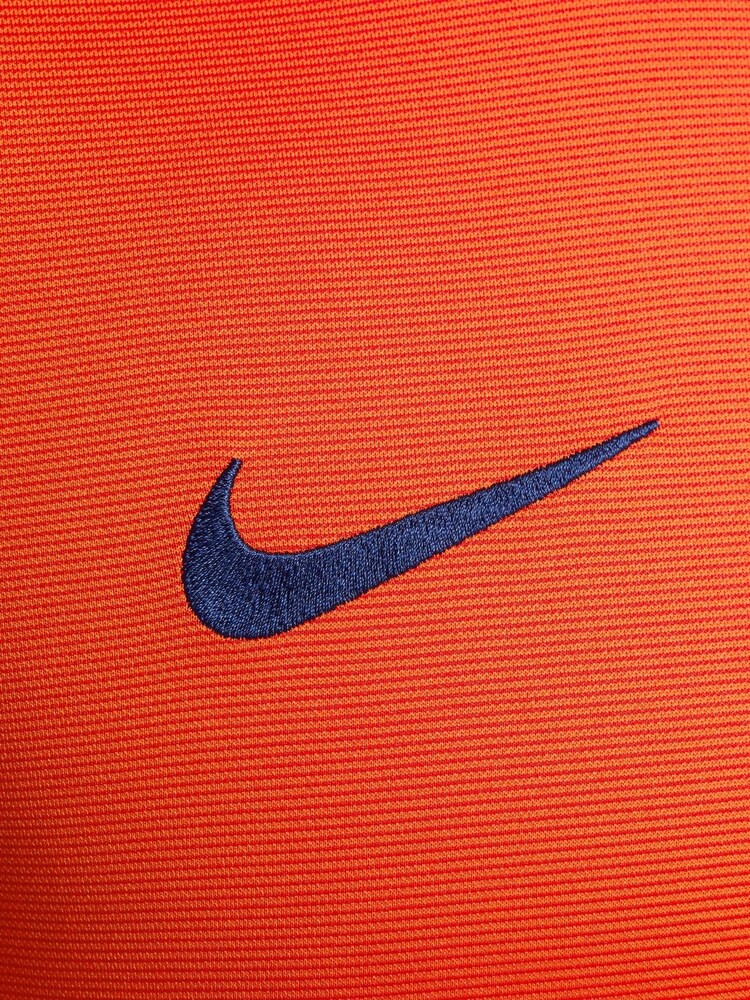 Nike Orange Dri-FIT Netherlands Stadium Home Football Shirt - Image 9 of 9