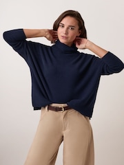 Celtic & Co. Studio Slouchy Roll Neck Jumper - Bild 3 von 8