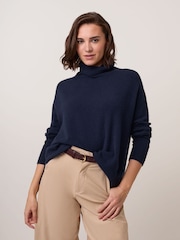 Celtic & Co. Studio Slouchy Roll Neck Jumper - Bild 4 von 8