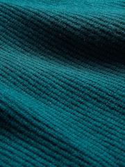 Celtic & Co. Studio Ribbed V-Neck Jumper - Attēls 6 no 7