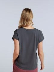 Animal Grey Womens Holly Organic Printed T-Shirt - Image 2 of 8