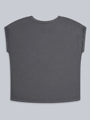 Animal Grey Womens Holly Organic Printed T-Shirt - Image 6 of 8