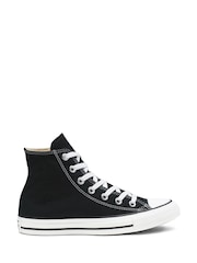Converse Black/White Wide Fit Chuck Taylor All Star High Trainers - Image 3 of 7